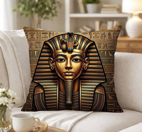 Tutankhamun cushion cover - tutankhamun,