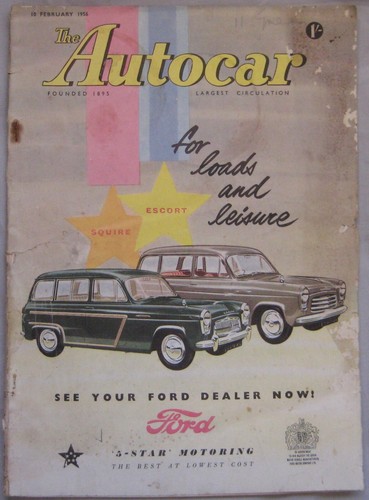 Autocar magazine 1956 - autocar, 10/2/1956