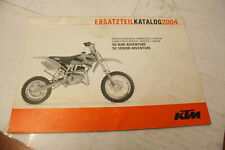KTM 2004 50 MINI SENIOR ADVENTURE SPARE PARTS LIST MANUAL