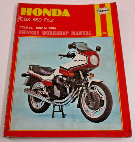 Honda cbx550 four haynes - four,