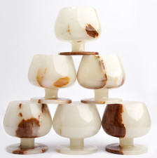 Handmade Natural White Onyx