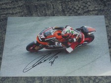 CLAUDIO CORTI- MOTO GP  /  SUPER BIKES  -12x8  PHOTO SIGNED - CHOICE OF 2 PHOTOS