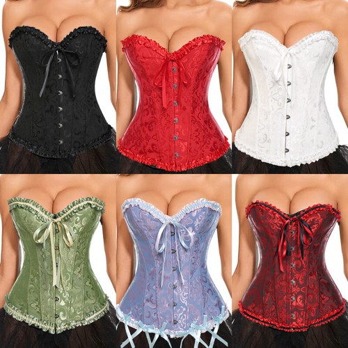 Women lace corset overbust - lace,