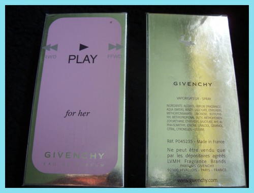 Givenchy play 50ml edp - , new