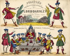 Toy Theatre Play - Pollock's Lord Darnley - Printed in Tuppence Coloured