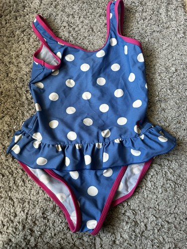 Joules girls blue spotty - girls,