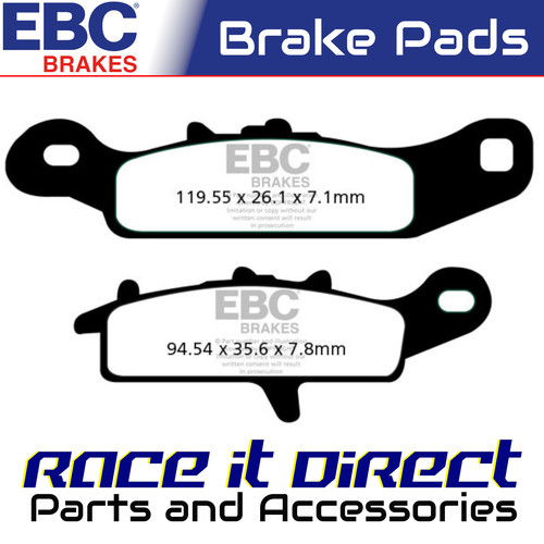 Brake pads for kawasaki kfx - for,