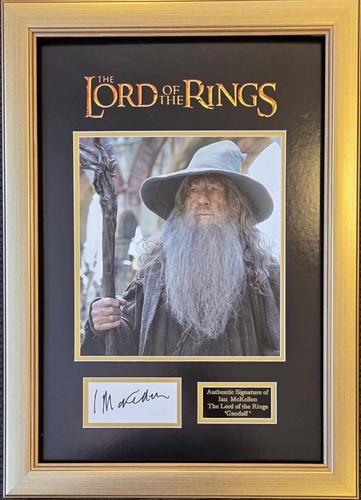 Sir ian mckellen signed - ian,