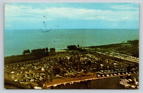 Aerial view holiday out - out, st