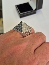 Sterling Sliver NEW " PYRAMID"