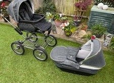 silver cross sleepover pram
