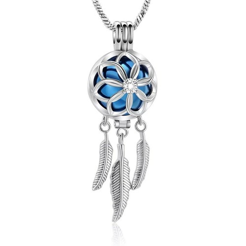 Blue dream catcher - catcher, jewellery