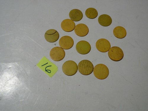 Antique handmade bone - 16,