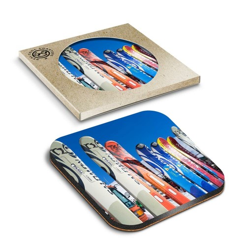 Boxed square coasters - x,