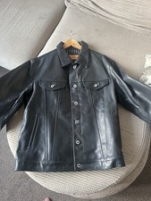 Horsehide Leather Jacket Men’s 23” Pit To Pit