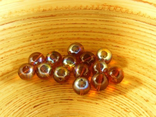 Beads 14x 8mm - , round