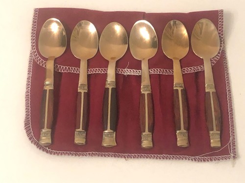 Vintage set small brass - set, of