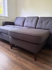 DFS Cubana Charcoal 4 Seater