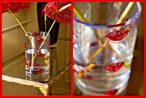 Next glass lips - glass,