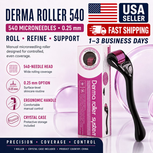 Derma roller 540 - 540, microneedles