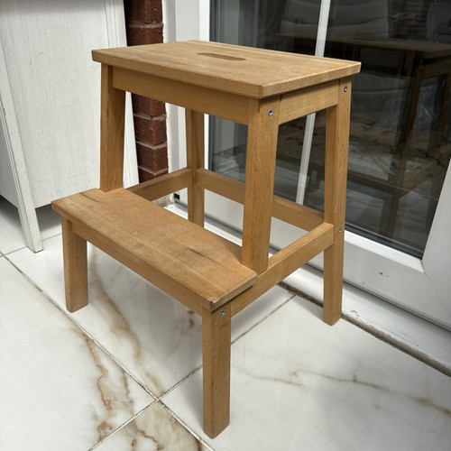 Stool seat step wooden - stool, step-on
