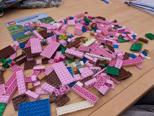 Lego minecraft job - job, mixed