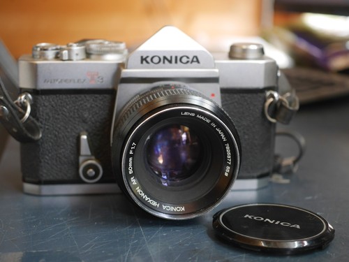 Konica autoreflex camera - konica, t3