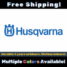 Husqvarna Logo Vinyl Decal -
