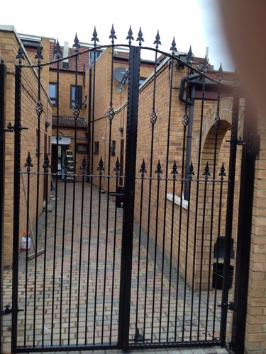 New wrought iron - new, driveway