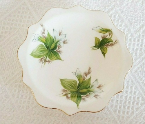 Trinket dish flowers - dish,