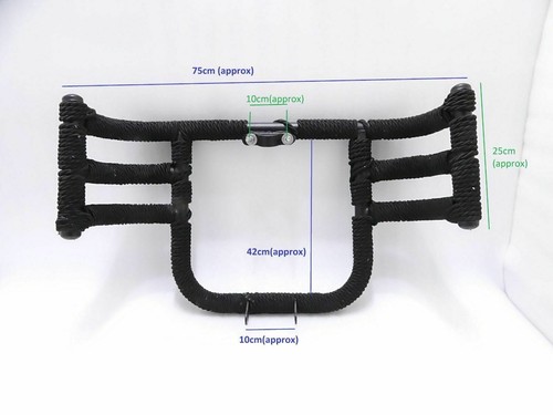 Airfly front leg guard - front, wrapped