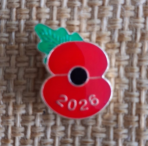 2026 dated remembrance pin - 2026,