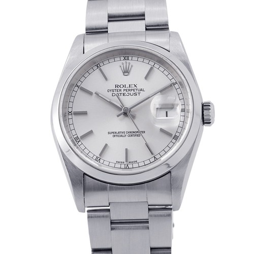 Rolex datejust 36mm stainless - rolex,