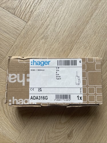 Hager rcbo 16a typeb 30ma - hager,