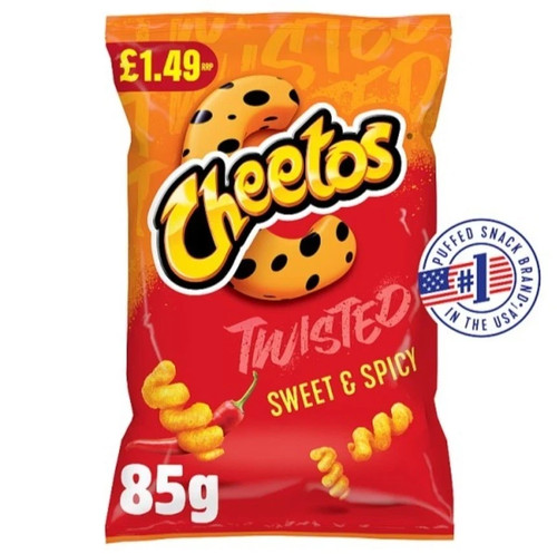 Cheetos twisted sweet - cheetos, and