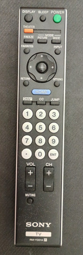 Genuine sony yd014 remote - sony, rm-yd014