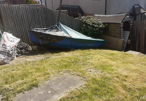 Classic 11ft gull wooden