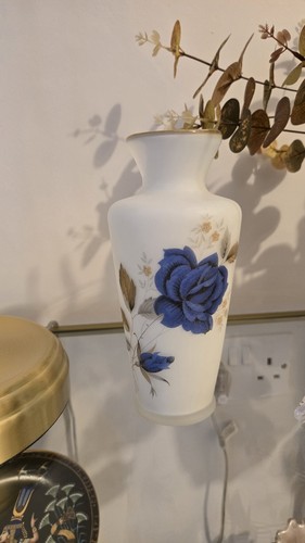 Vintage style small glass vase - glass,
