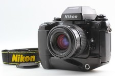 [N MINT] Nikon F4 F4S 35mm SLR Film Camera black Body AF 35-70mm Lens From JAPAN