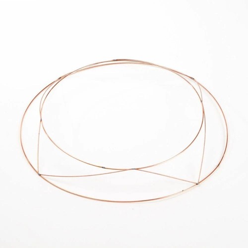Raised wire wreath - wreath, rings