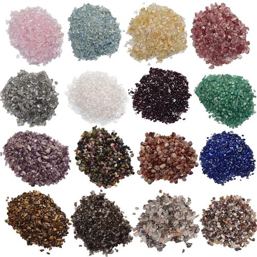 Natural crystal stone - natural, chips