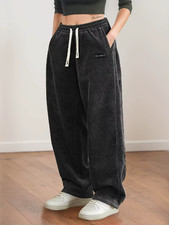 Womens Corduroy Casual Pants