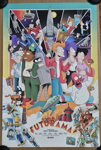 Mark bell futurama art print - bell,