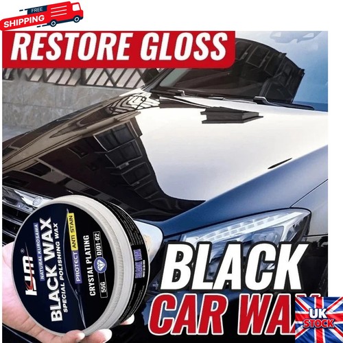 Black car wax - black, professional
