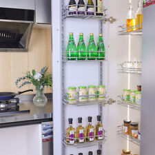 Pull Out Soft Close Larder 12 Baskets Set Sliding Kitchen Cabinet with Frame