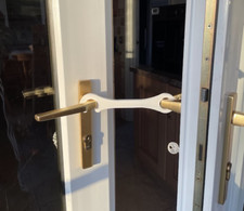 French door stay hold - stay, open
