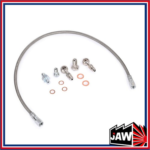 Turbo oil feed line - turbo,
