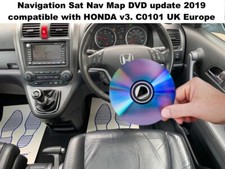 Honda Accord Legend CRV Civic CR-Z Insight compatible Sat Nav Update DVD  v3