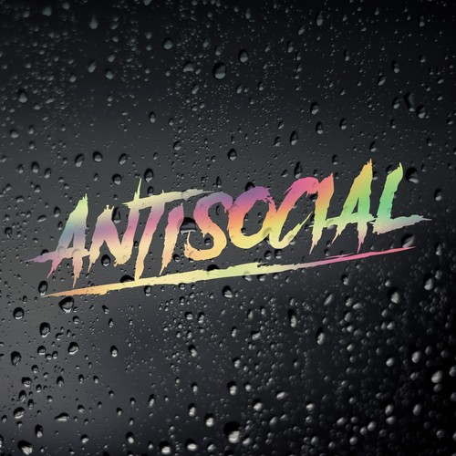 Antisocial car chrome gold oil - car,