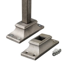 Wrought Iron Landing Staircase